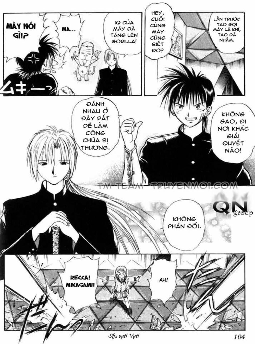 Truyện Tranh Ngọn Lửa Recca - Flame Of Recca trang 9