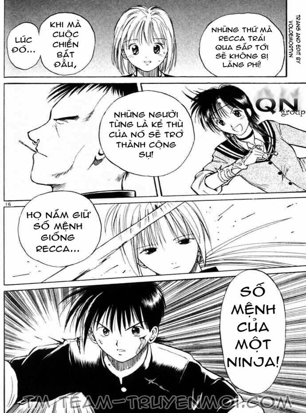 Truyện Tranh Ngọn Lửa Recca - Flame Of Recca trang 9