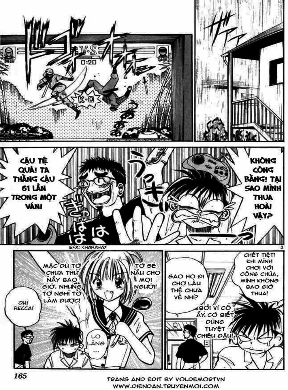 Truyện Tranh Ngọn Lửa Recca - Flame Of Recca trang 9