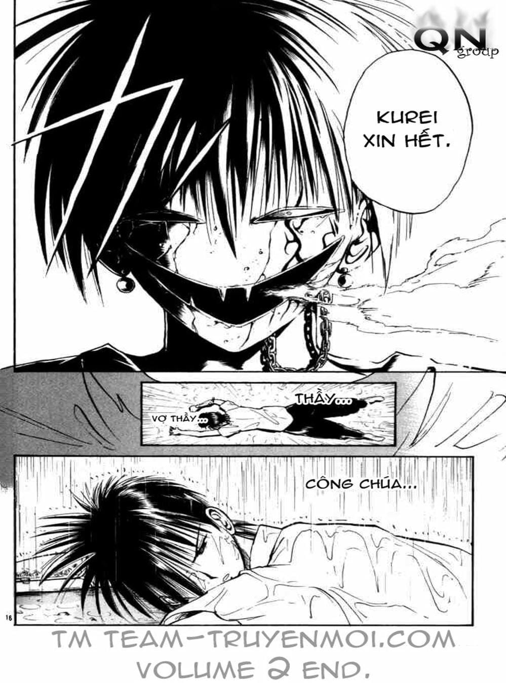 Truyện Tranh Ngọn Lửa Recca - Flame Of Recca trang 9