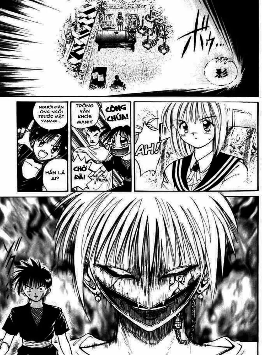 Truyện Tranh Ngọn Lửa Recca - Flame Of Recca trang 9