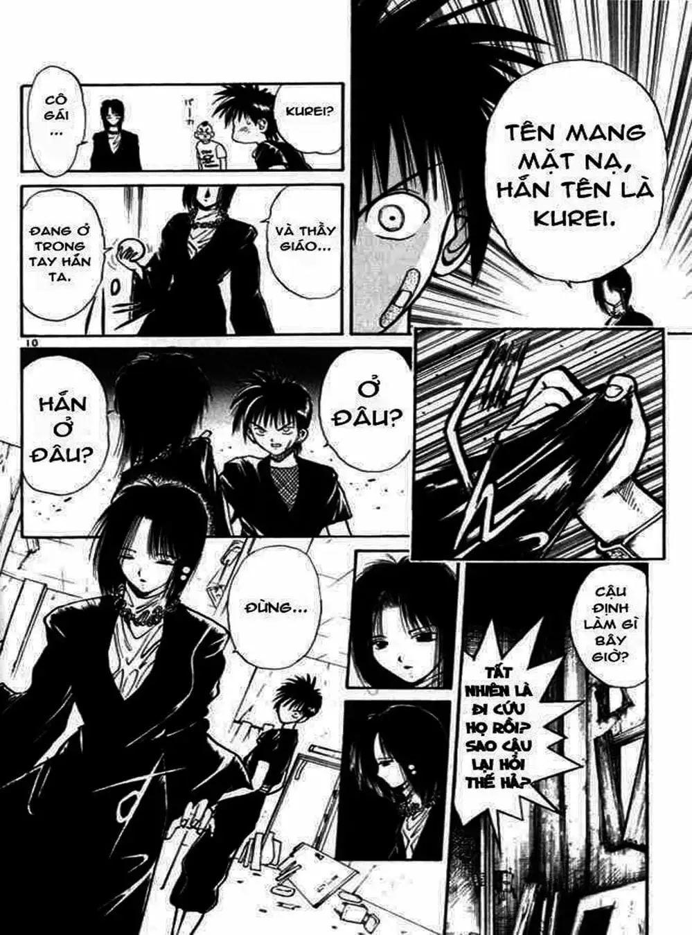 Truyện Tranh Ngọn Lửa Recca - Flame Of Recca trang 9