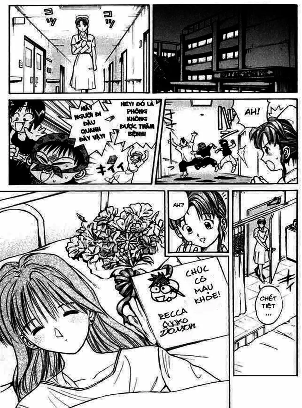Truyện Tranh Ngọn Lửa Recca - Flame Of Recca trang 9