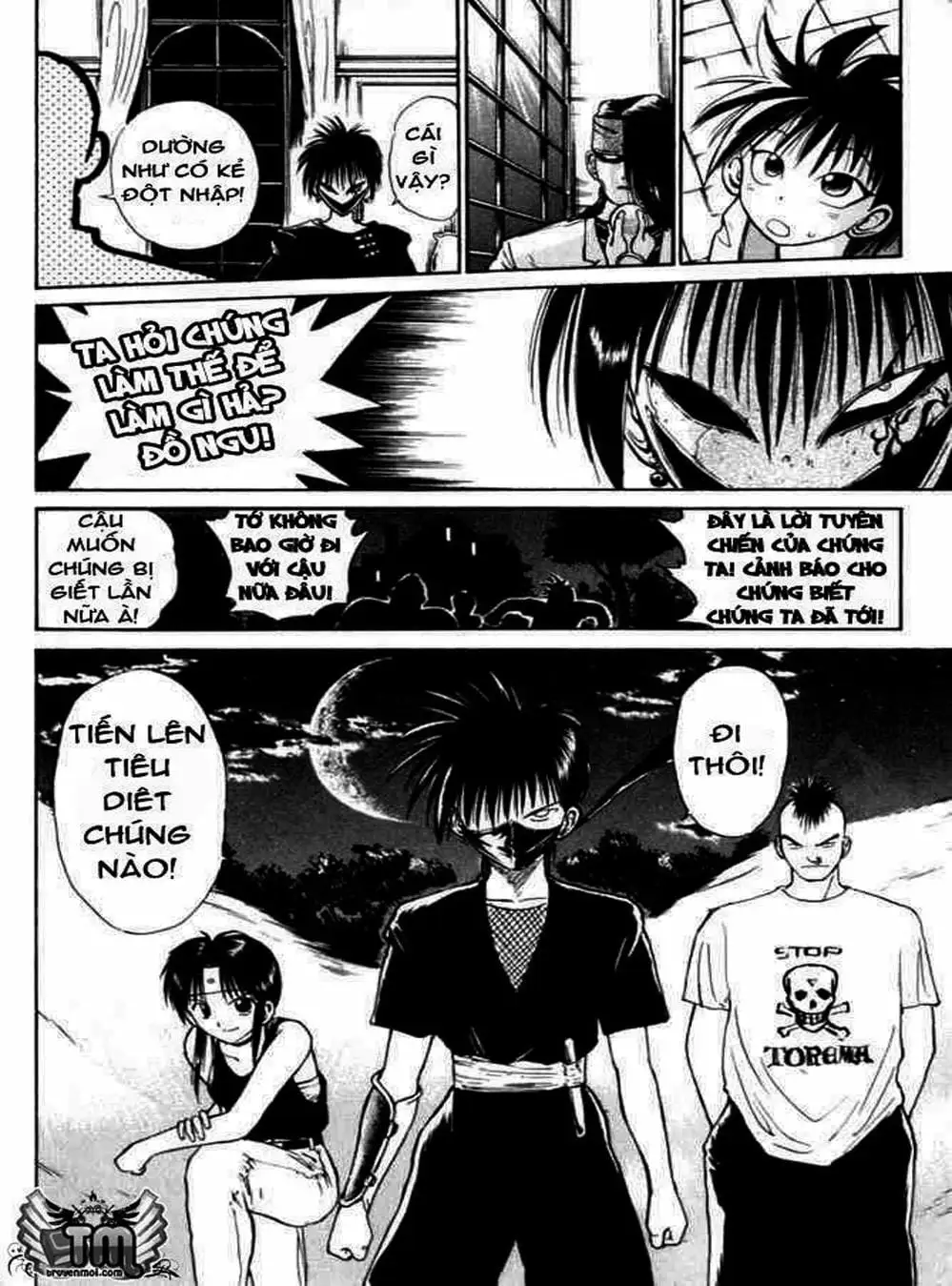 Truyện Tranh Ngọn Lửa Recca - Flame Of Recca trang 9