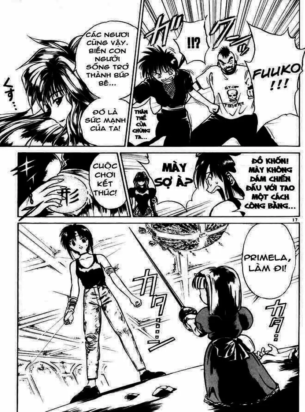 Truyện Tranh Ngọn Lửa Recca - Flame Of Recca trang 9