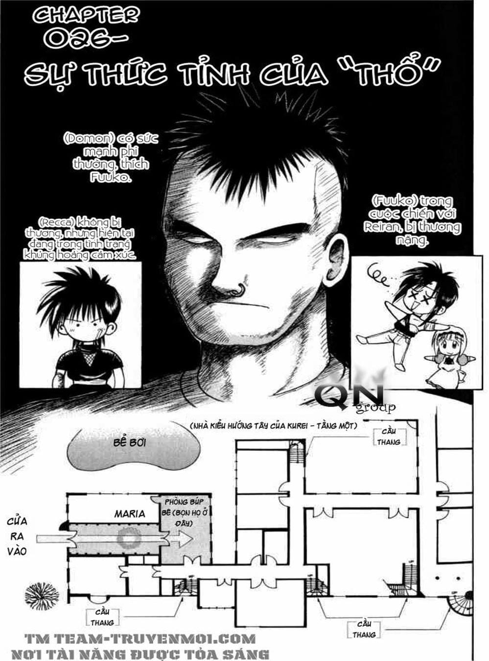 Truyện Tranh Ngọn Lửa Recca - Flame Of Recca trang 9