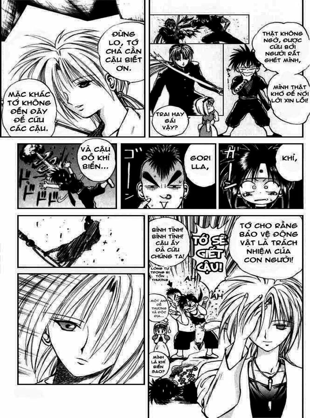 Truyện Tranh Ngọn Lửa Recca - Flame Of Recca trang 9