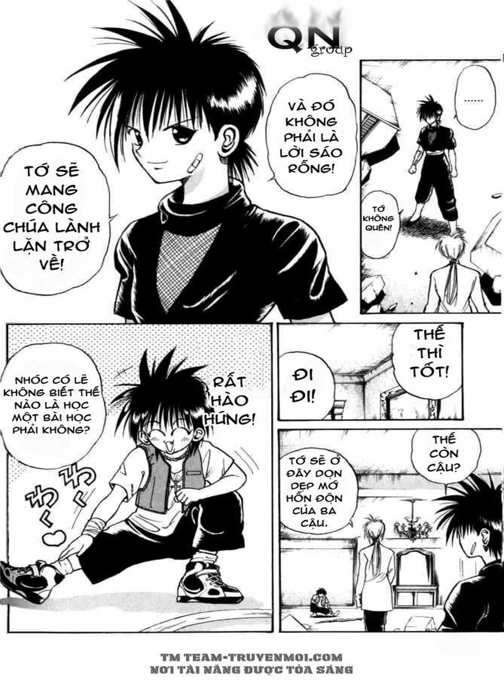 Truyện Tranh Ngọn Lửa Recca - Flame Of Recca trang 9