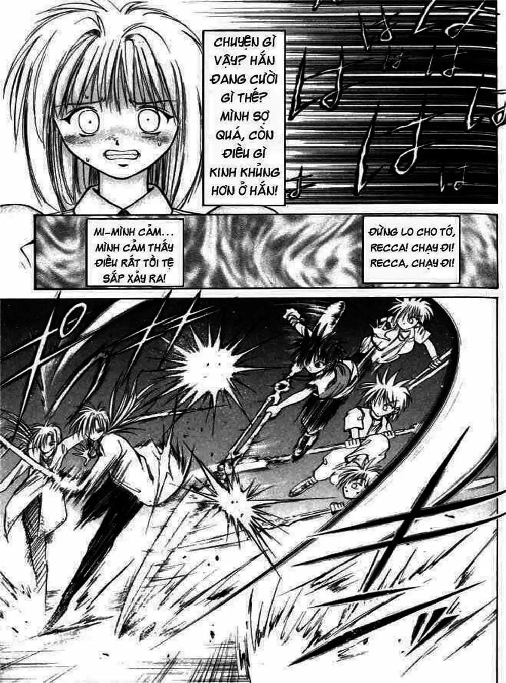 Truyện Tranh Ngọn Lửa Recca - Flame Of Recca trang 9