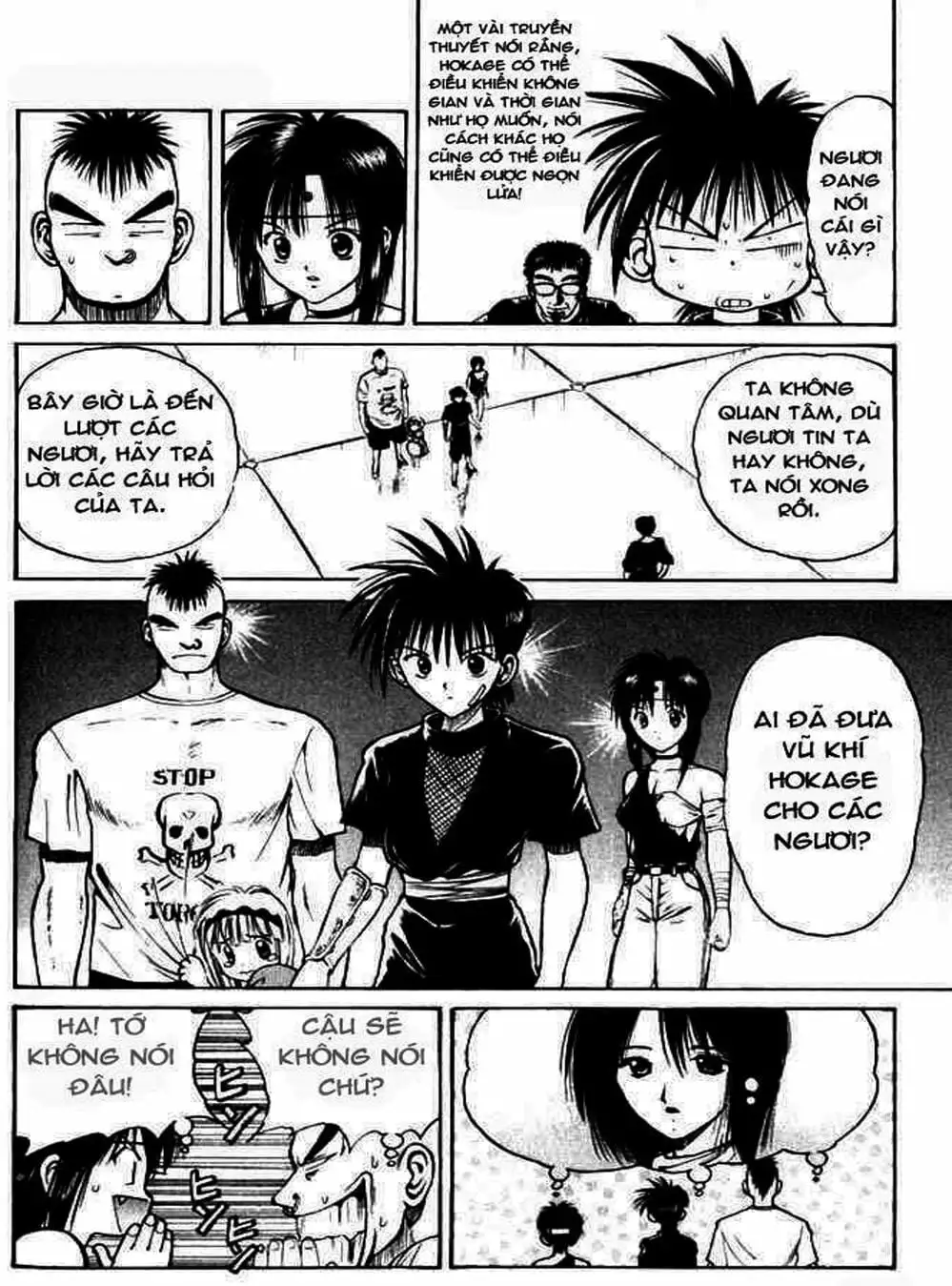 Truyện Tranh Ngọn Lửa Recca - Flame Of Recca trang 9