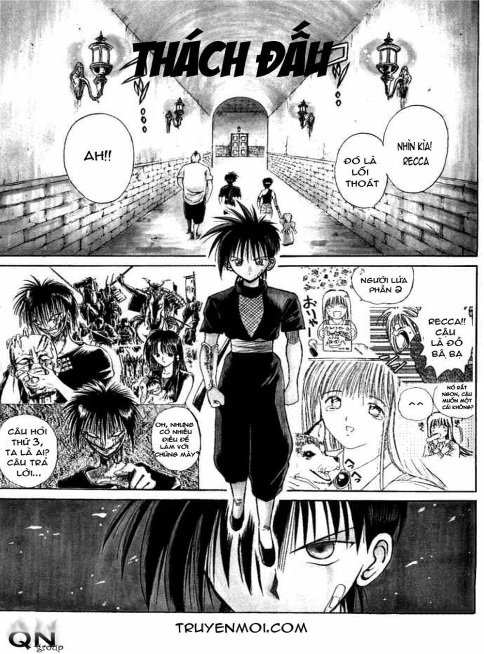 Truyện Tranh Ngọn Lửa Recca - Flame Of Recca trang 9