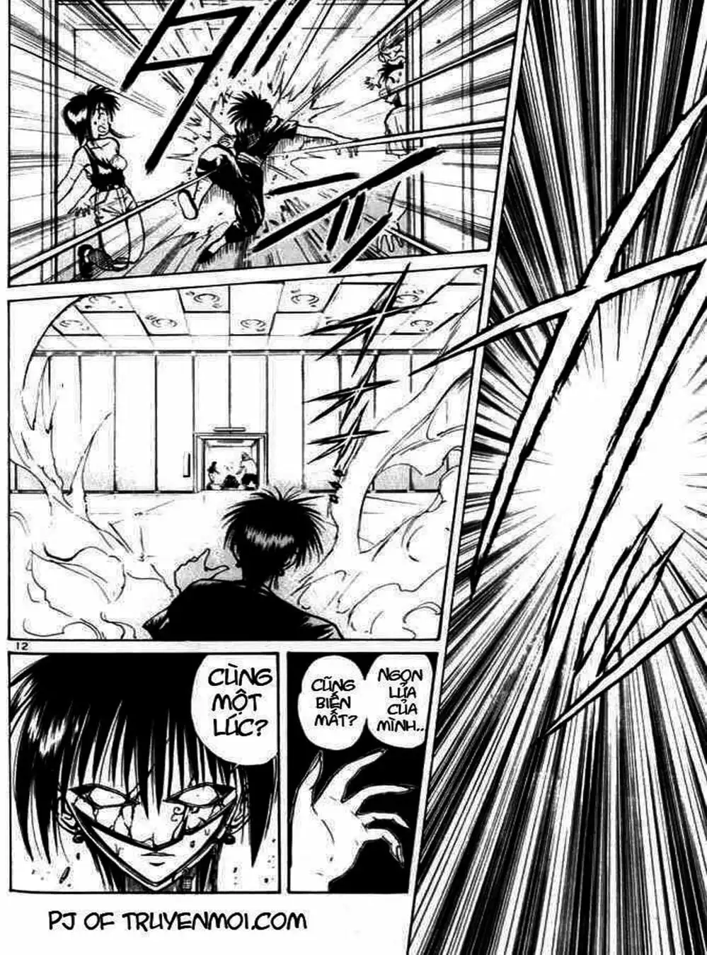 Truyện Tranh Ngọn Lửa Recca - Flame Of Recca trang 9