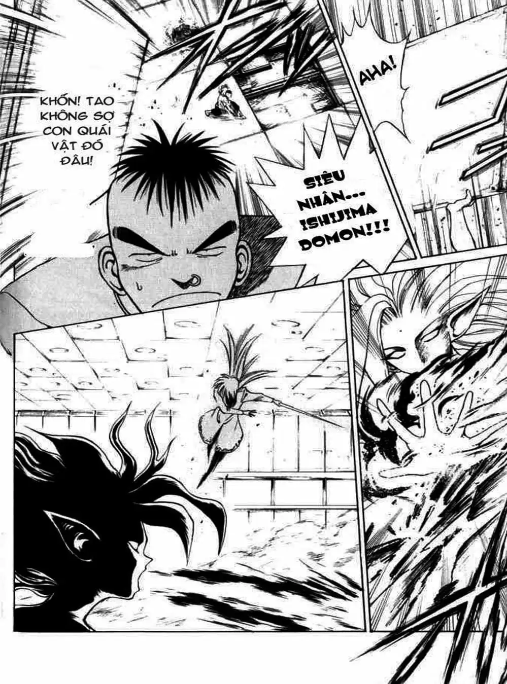 Truyện Tranh Ngọn Lửa Recca - Flame Of Recca trang 9