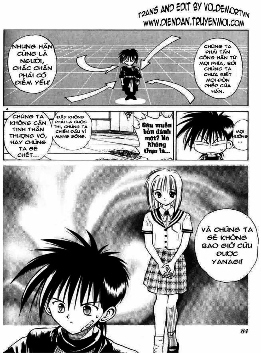 Truyện Tranh Ngọn Lửa Recca - Flame Of Recca trang 9