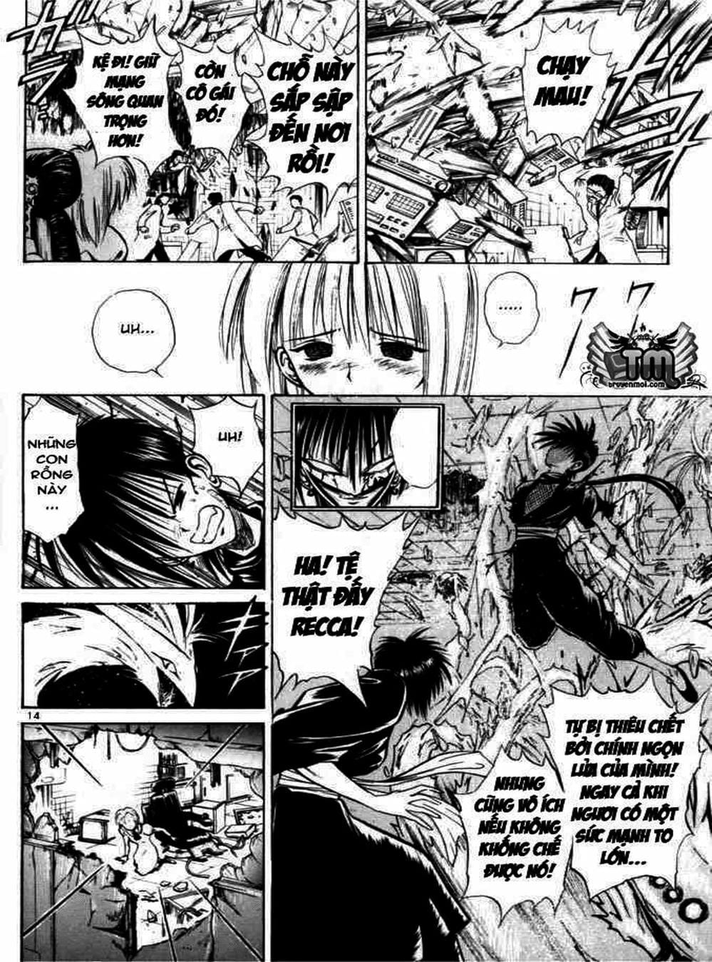 Truyện Tranh Ngọn Lửa Recca - Flame Of Recca trang 9