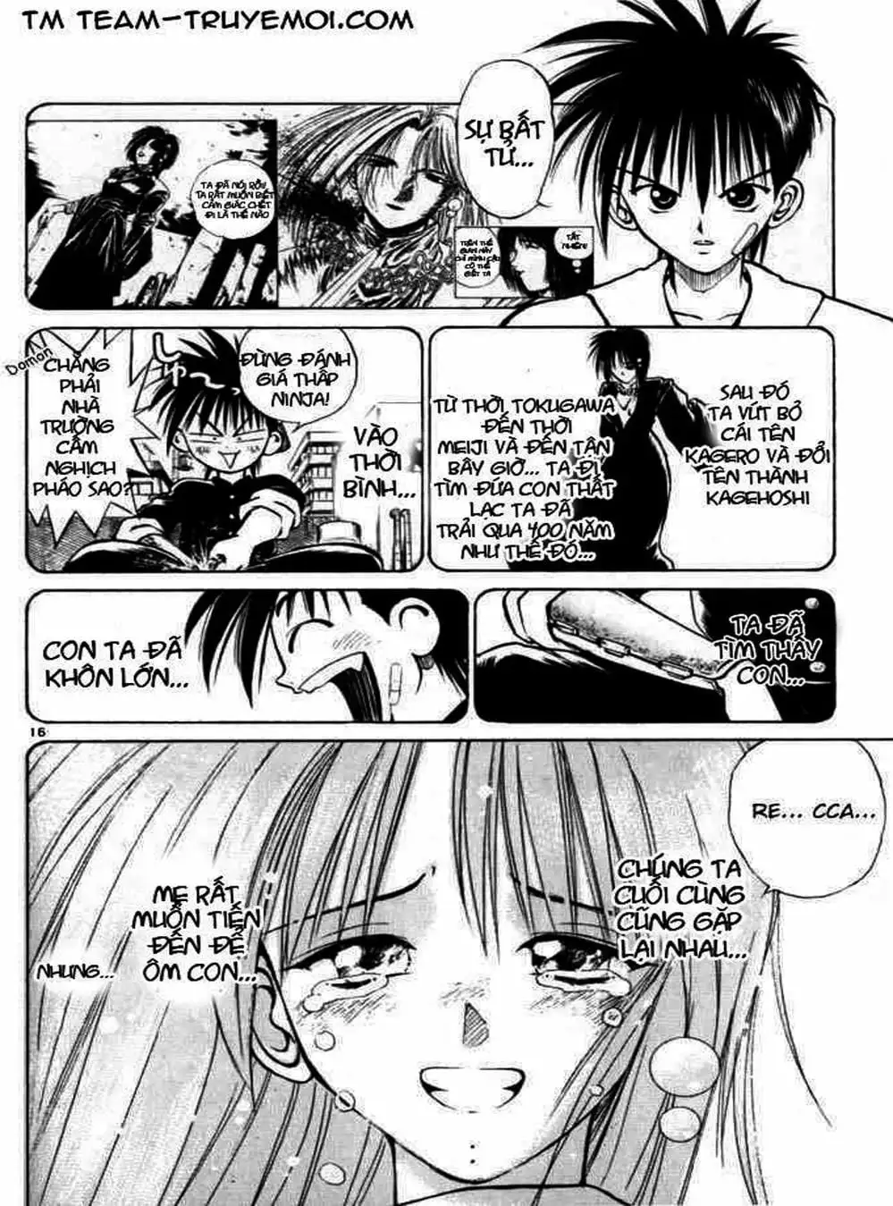 Truyện Tranh Ngọn Lửa Recca - Flame Of Recca trang 9