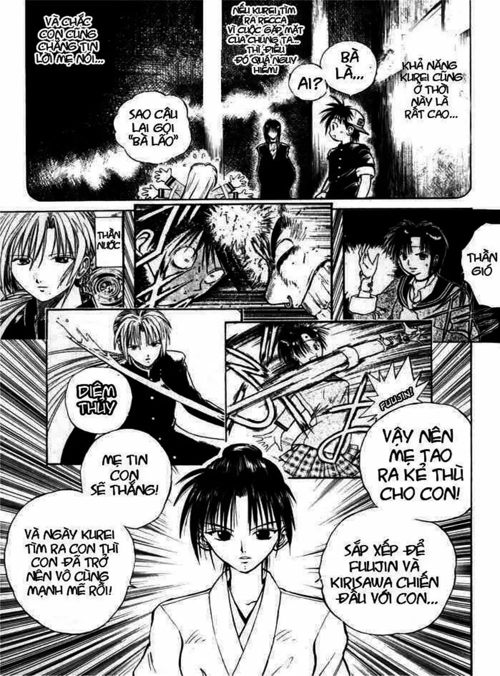 Truyện Tranh Ngọn Lửa Recca - Flame Of Recca trang 9