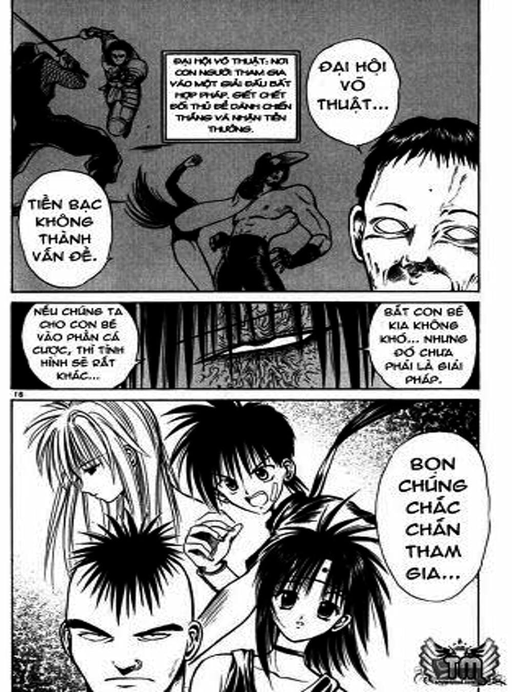 Truyện Tranh Ngọn Lửa Recca - Flame Of Recca trang 9