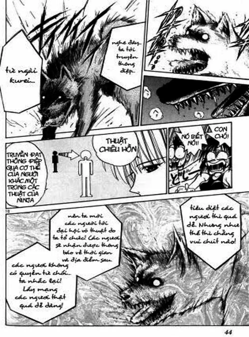 Truyện Tranh Ngọn Lửa Recca - Flame Of Recca trang 9