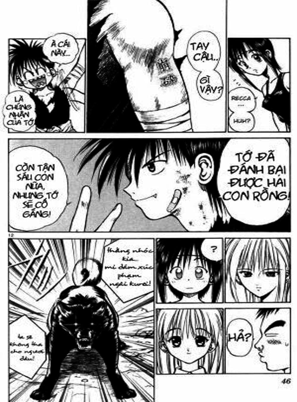 Truyện Tranh Ngọn Lửa Recca - Flame Of Recca trang 9