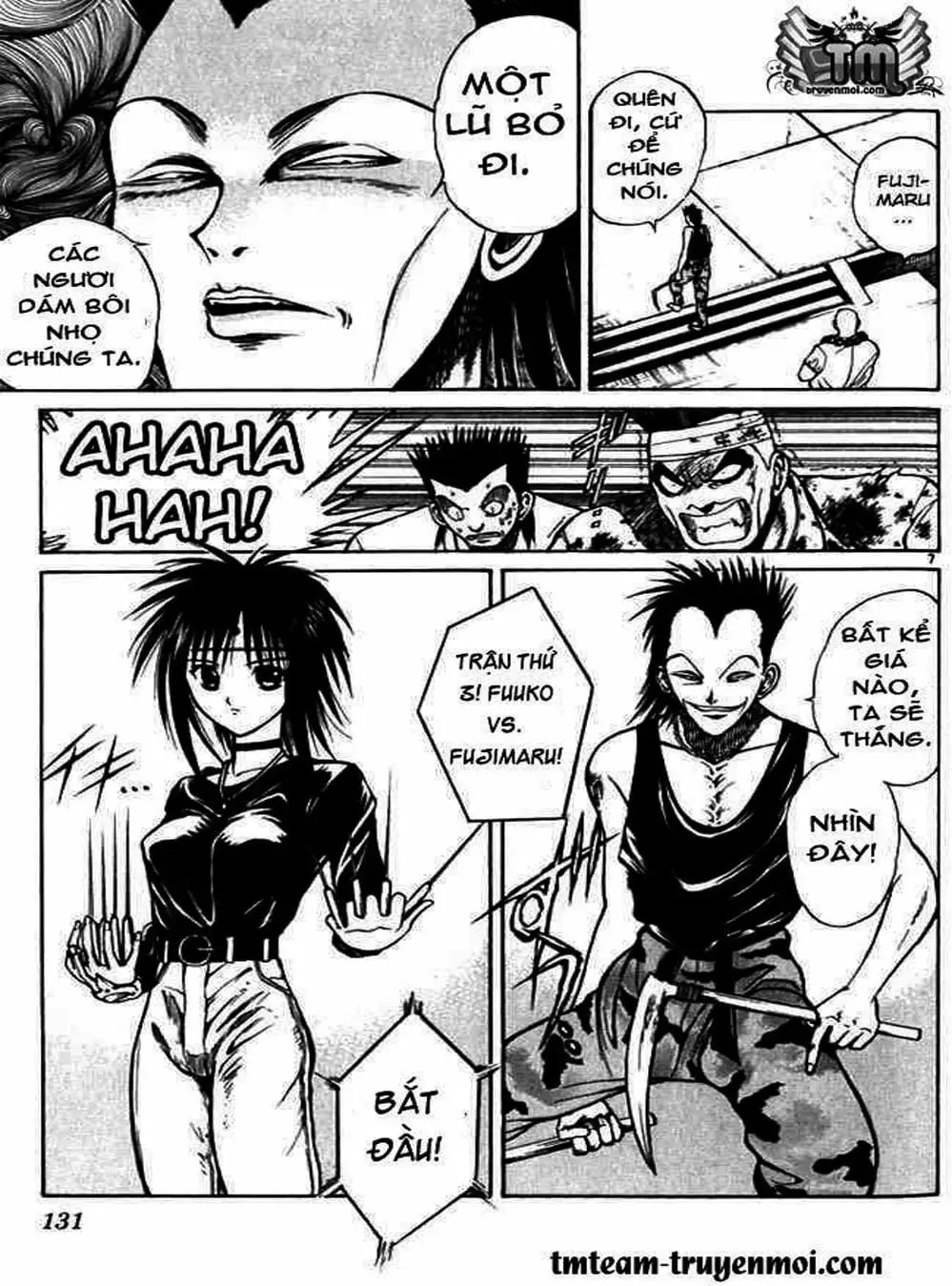 Truyện Tranh Ngọn Lửa Recca - Flame Of Recca trang 9