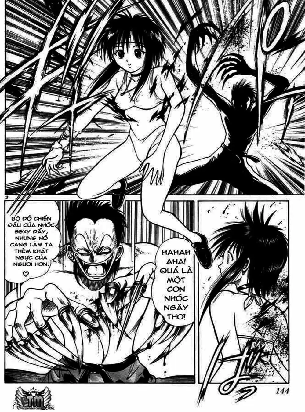 Truyện Tranh Ngọn Lửa Recca - Flame Of Recca trang 9