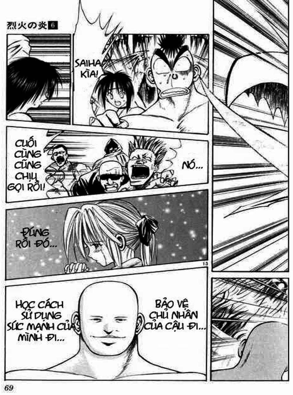 Truyện Tranh Ngọn Lửa Recca - Flame Of Recca trang 9