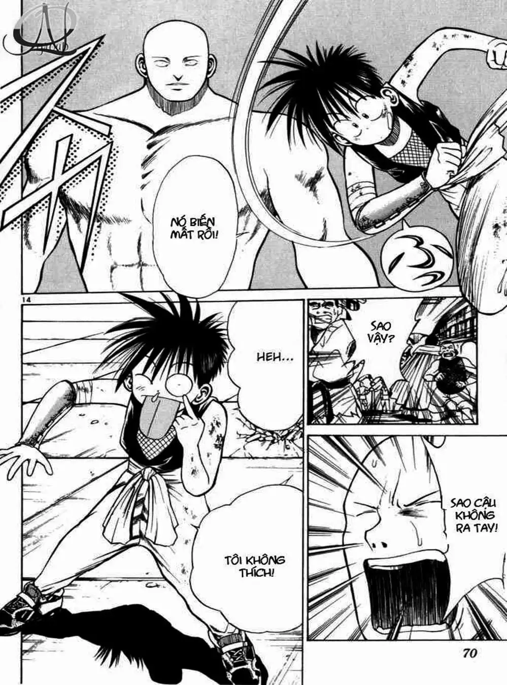 Truyện Tranh Ngọn Lửa Recca - Flame Of Recca trang 9