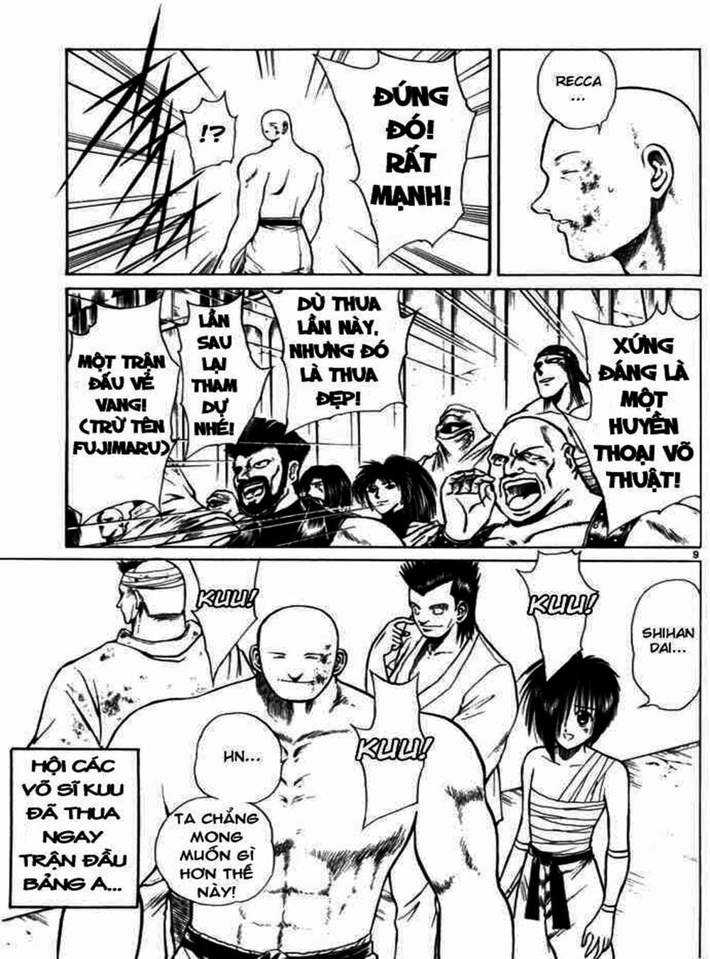 Truyện Tranh Ngọn Lửa Recca - Flame Of Recca trang 9