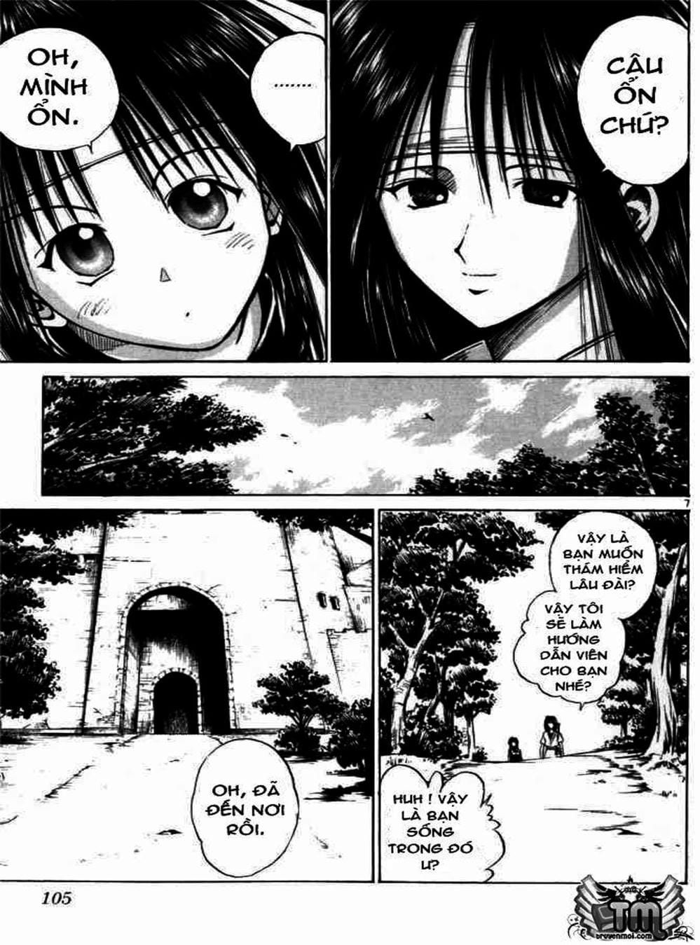 Truyện Tranh Ngọn Lửa Recca - Flame Of Recca trang 9