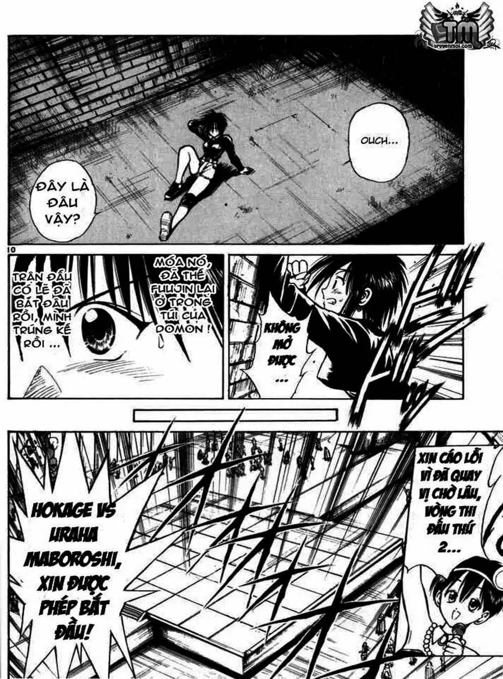 Truyện Tranh Ngọn Lửa Recca - Flame Of Recca trang 9