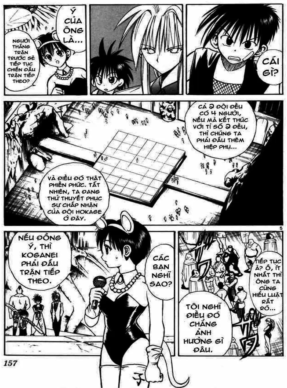 Truyện Tranh Ngọn Lửa Recca - Flame Of Recca trang 9