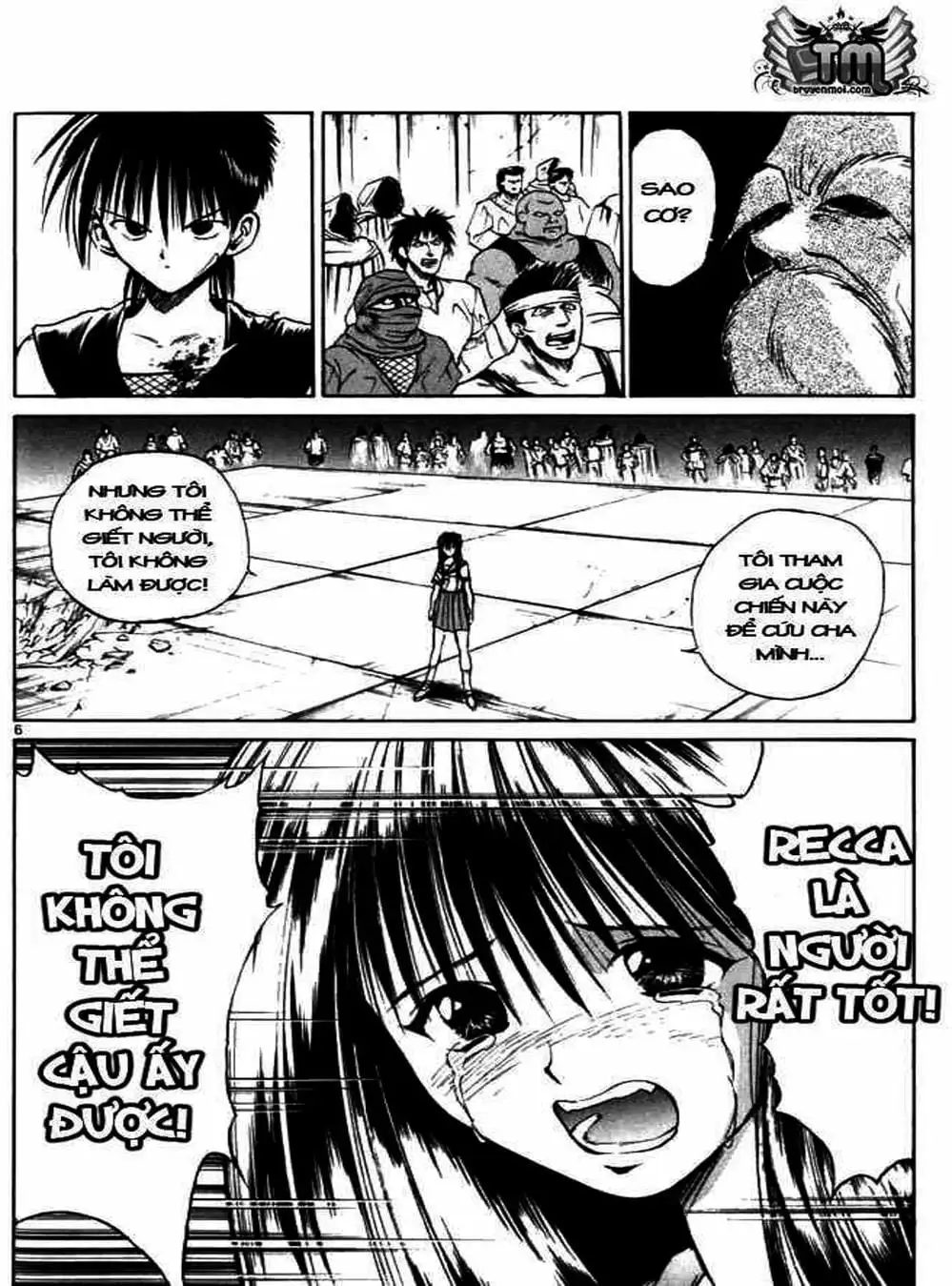 Truyện Tranh Ngọn Lửa Recca - Flame Of Recca trang 9