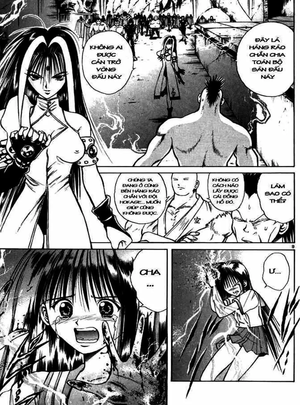 Truyện Tranh Ngọn Lửa Recca - Flame Of Recca trang 9