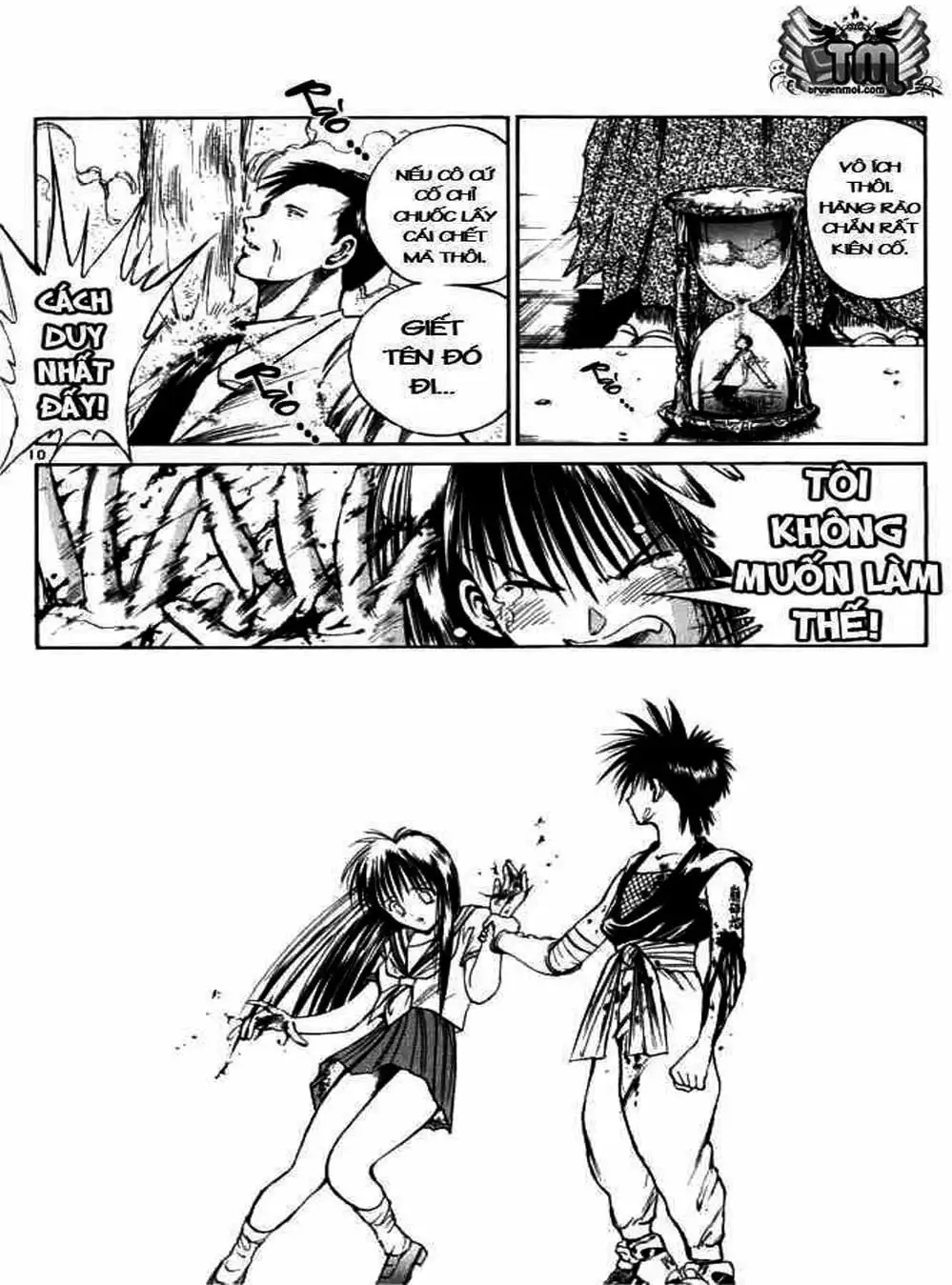 Truyện Tranh Ngọn Lửa Recca - Flame Of Recca trang 9