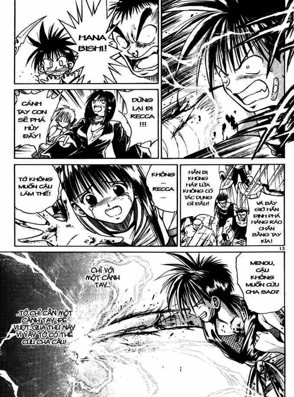 Truyện Tranh Ngọn Lửa Recca - Flame Of Recca trang 9