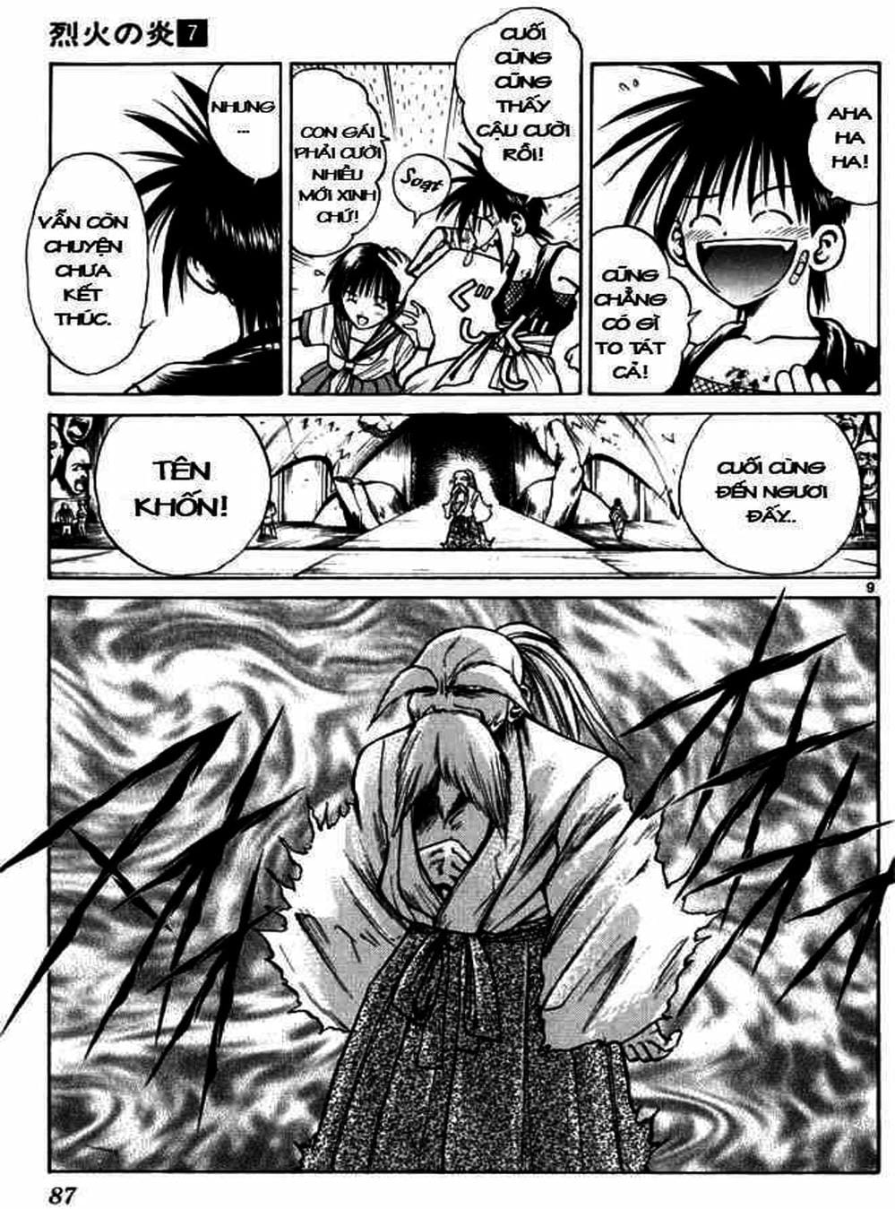 Truyện Tranh Ngọn Lửa Recca - Flame Of Recca trang 9