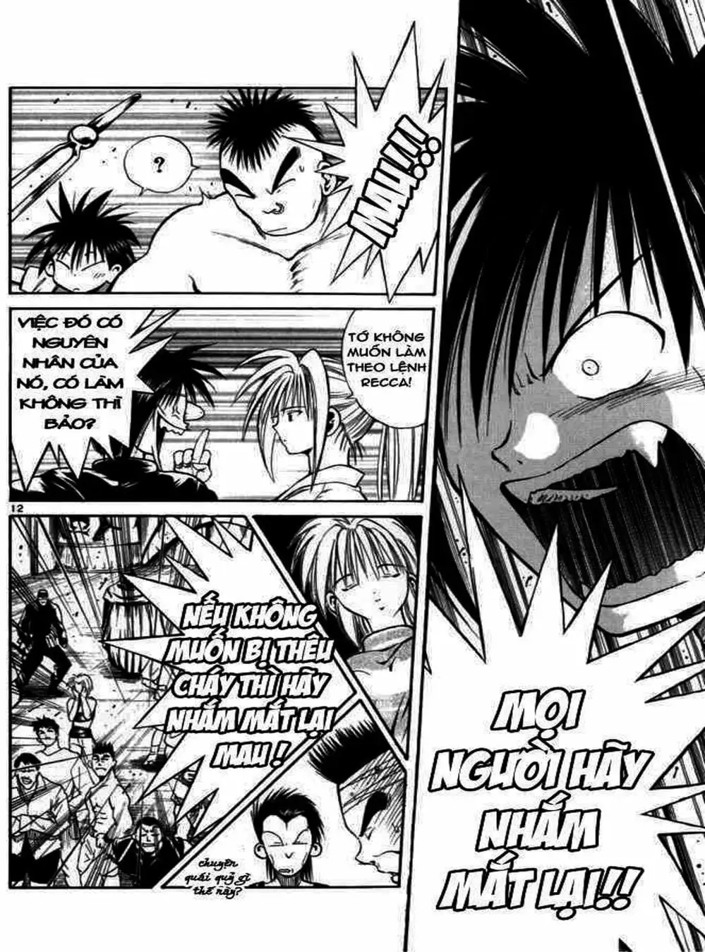 Truyện Tranh Ngọn Lửa Recca - Flame Of Recca trang 9