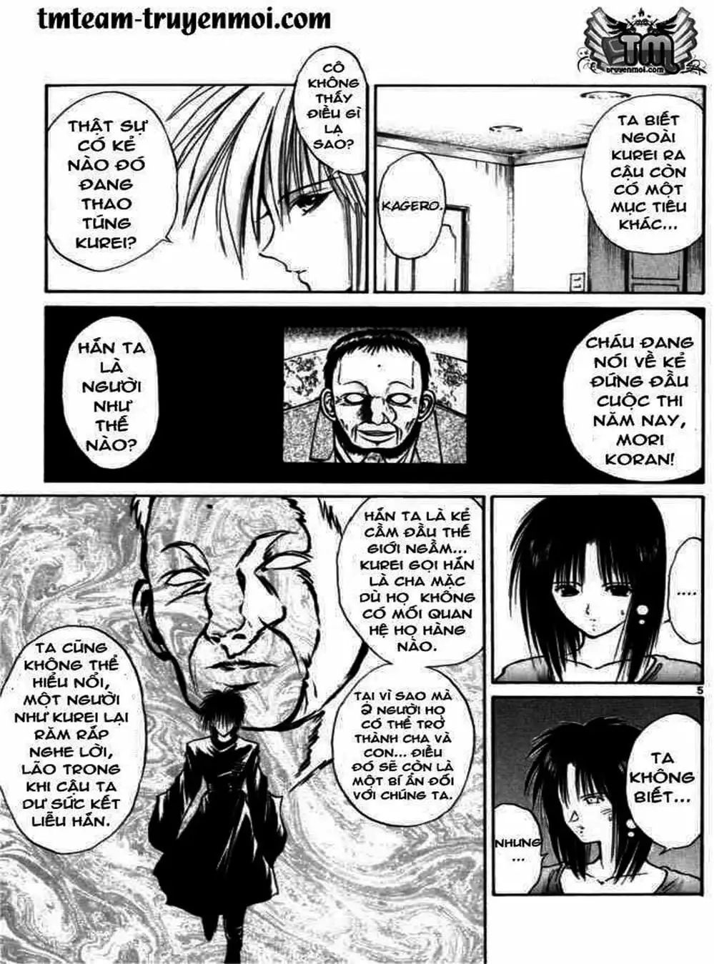 Truyện Tranh Ngọn Lửa Recca - Flame Of Recca trang 9