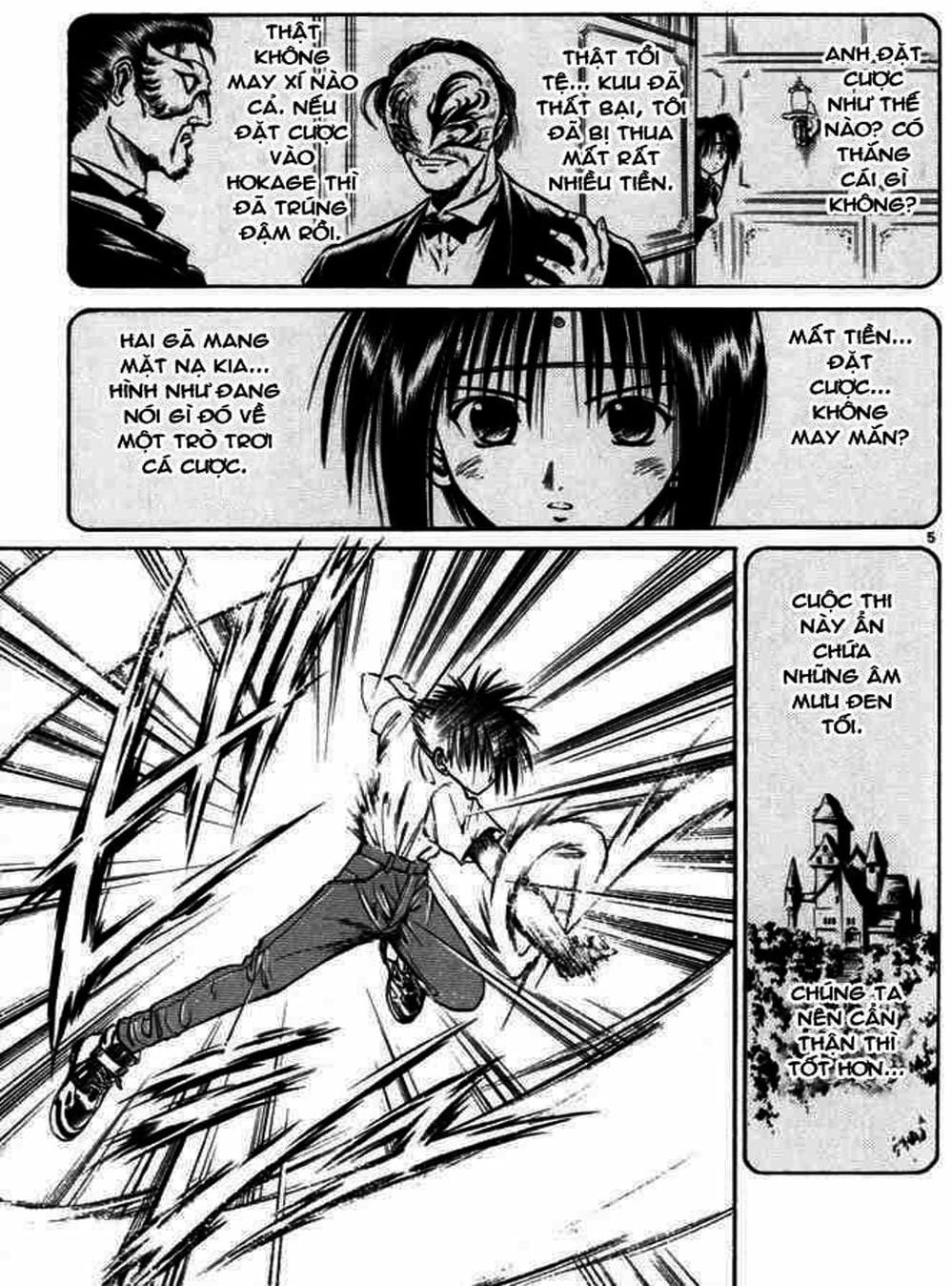 Truyện Tranh Ngọn Lửa Recca - Flame Of Recca trang 9