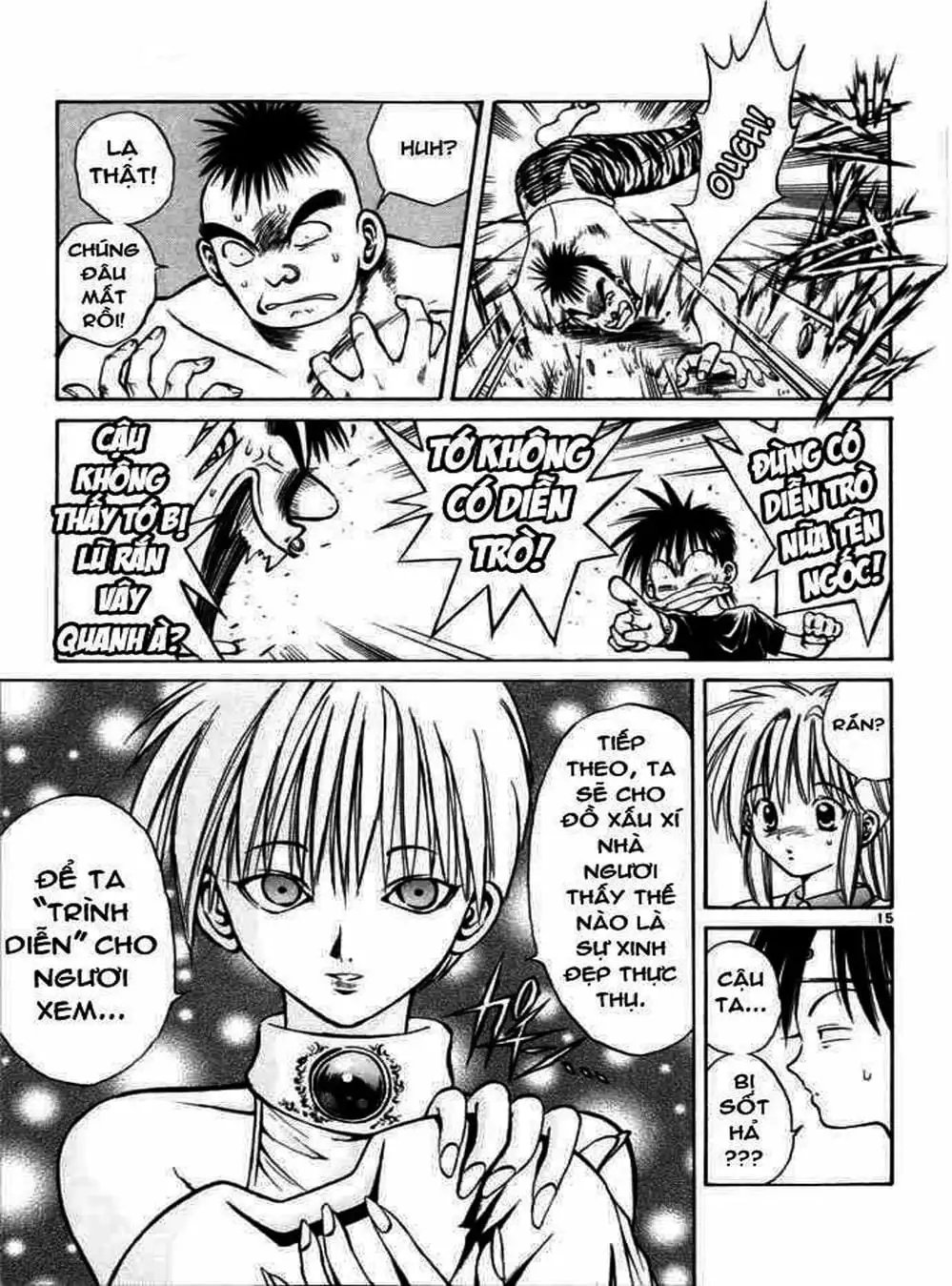 Truyện Tranh Ngọn Lửa Recca - Flame Of Recca trang 9