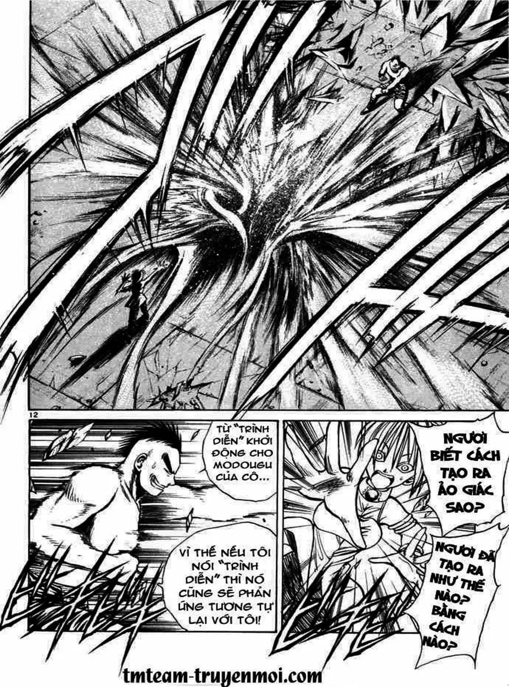 Truyện Tranh Ngọn Lửa Recca - Flame Of Recca trang 9