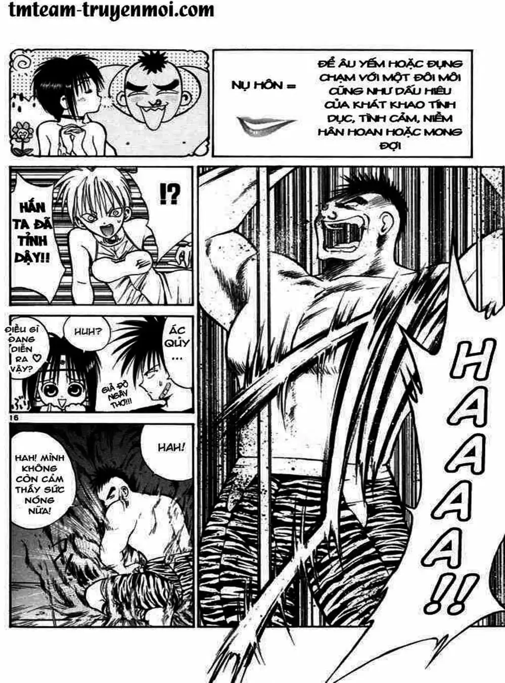 Truyện Tranh Ngọn Lửa Recca - Flame Of Recca trang 9