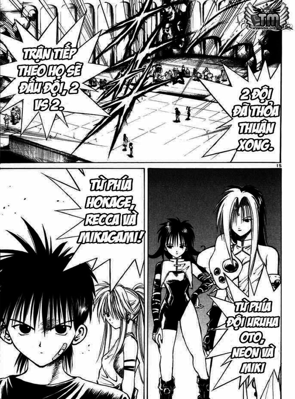 Truyện Tranh Ngọn Lửa Recca - Flame Of Recca trang 9