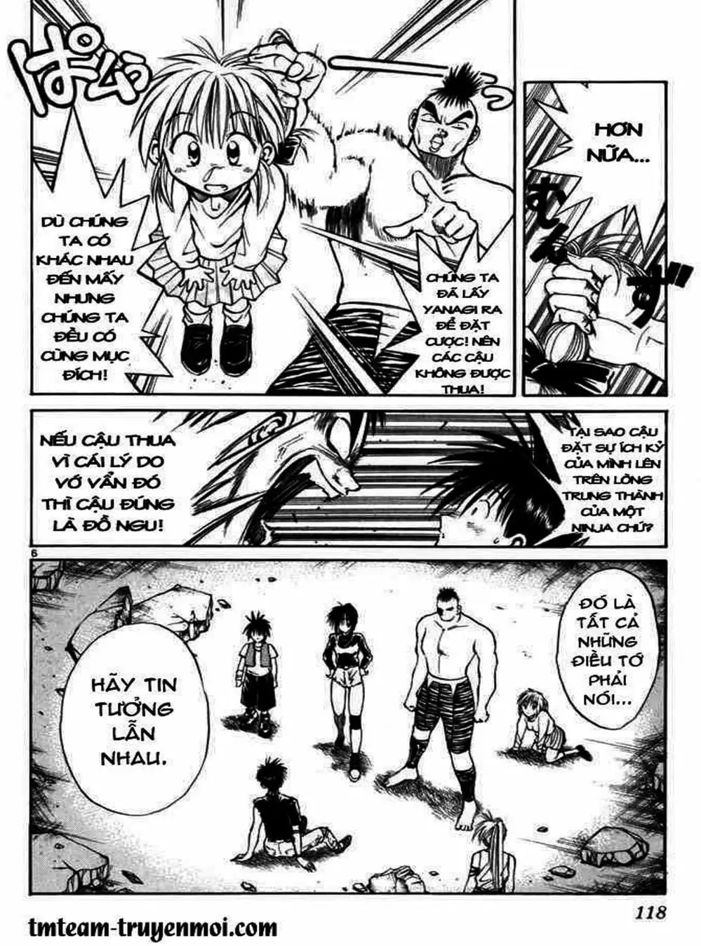 Truyện Tranh Ngọn Lửa Recca - Flame Of Recca trang 9