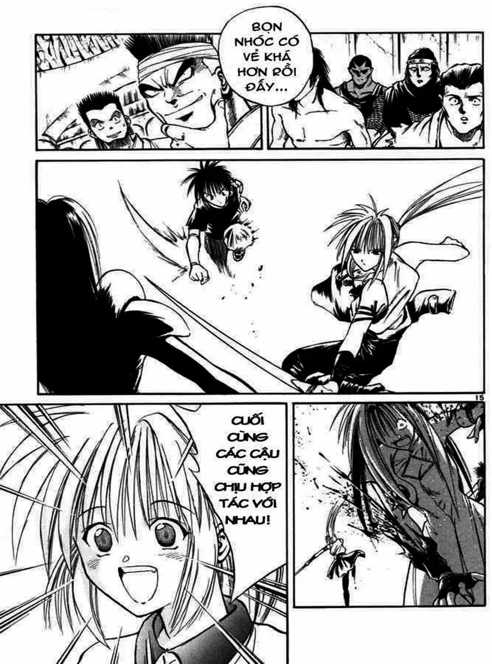 Truyện Tranh Ngọn Lửa Recca - Flame Of Recca trang 9