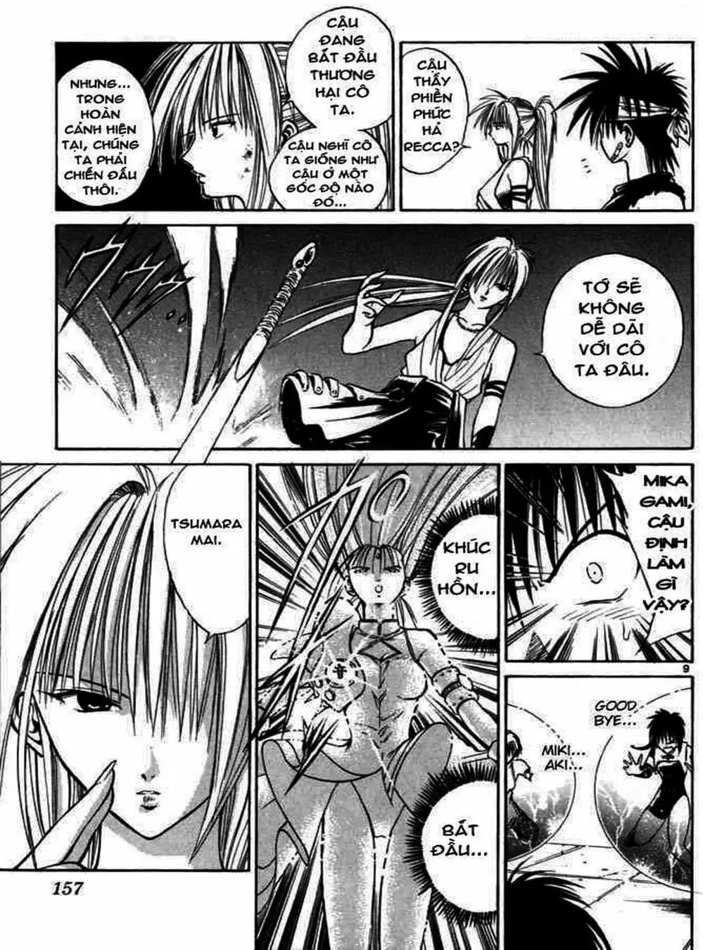 Truyện Tranh Ngọn Lửa Recca - Flame Of Recca trang 9