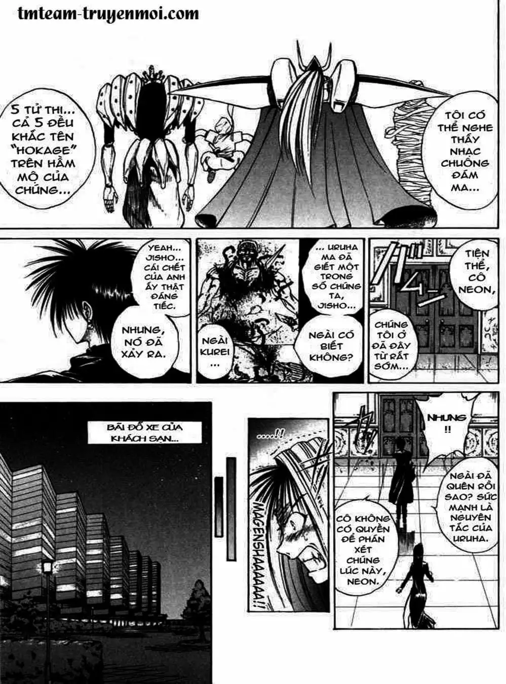 Truyện Tranh Ngọn Lửa Recca - Flame Of Recca trang 9