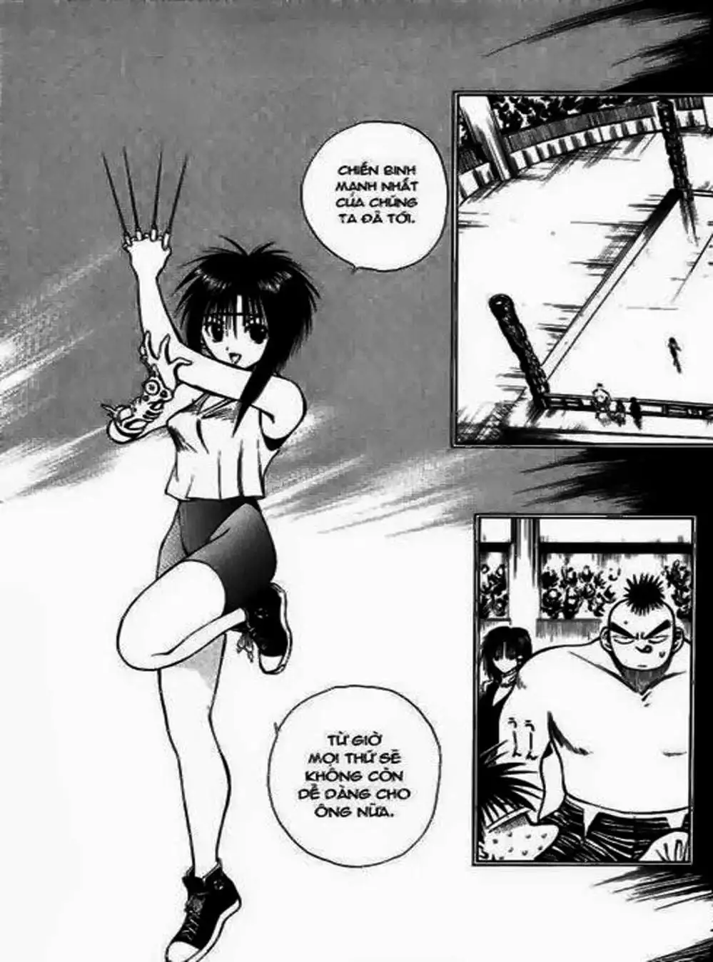 Truyện Tranh Ngọn Lửa Recca - Flame Of Recca trang 9