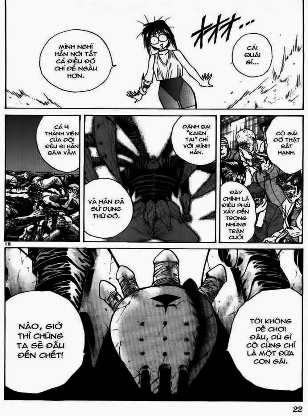 Truyện Tranh Ngọn Lửa Recca - Flame Of Recca trang 9